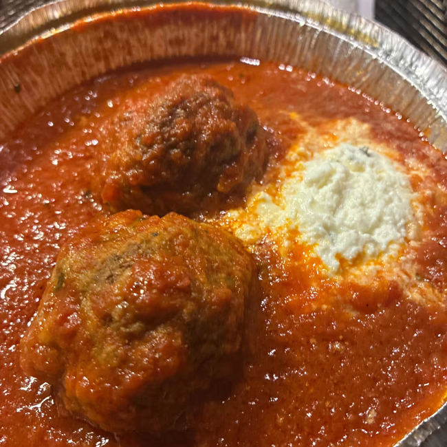 Meatballs w/ Ricotta