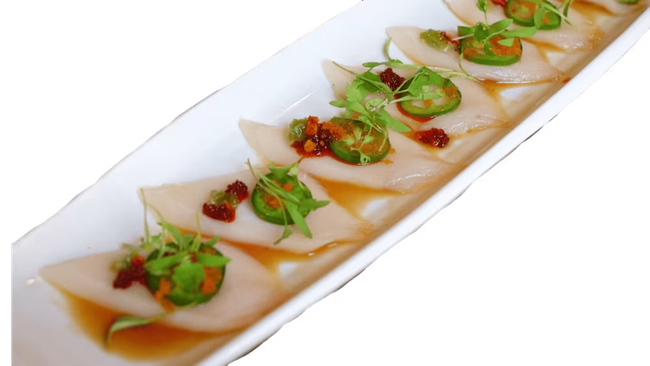 Super White Tuna Carpaccio