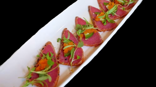 Pepper Tuna Carpaccio