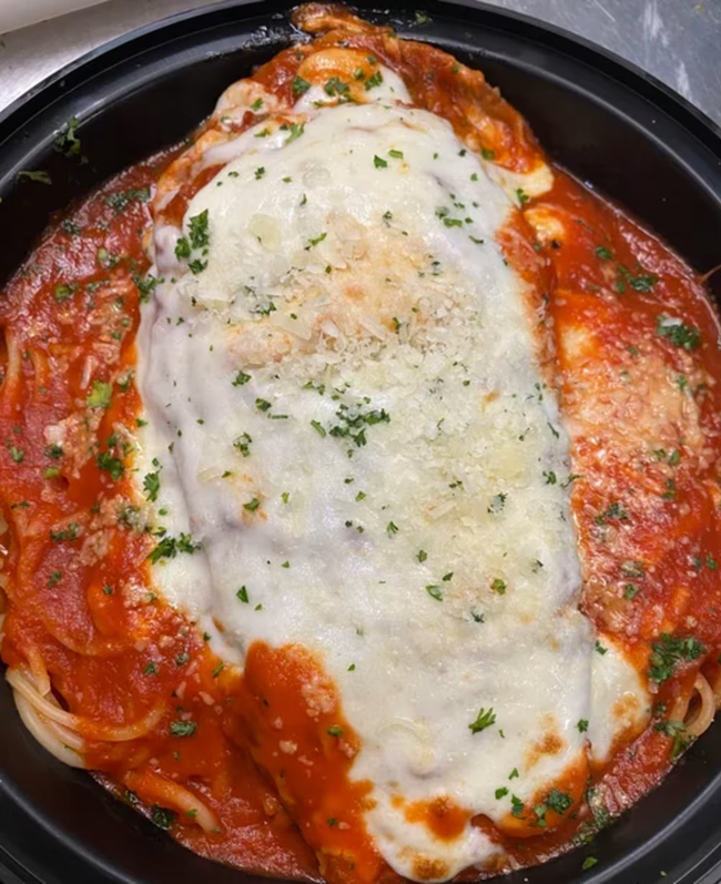 Homemade Eggplant Parmigiana