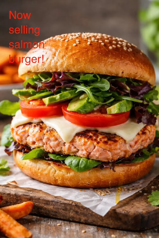 Salmon Burger