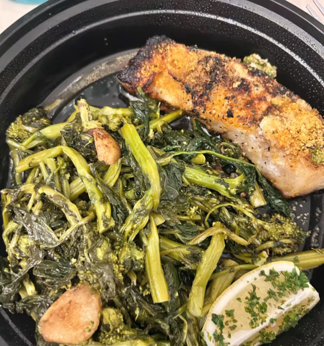 Roseann Grilled Chilean Sea Bass Alla Oreganata