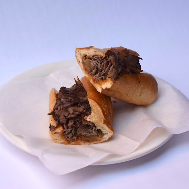 Roasted Leg of Lamb Sandwich