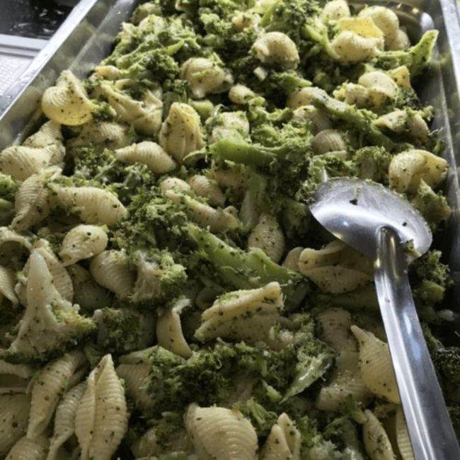 Shells and Broccoli Pasta