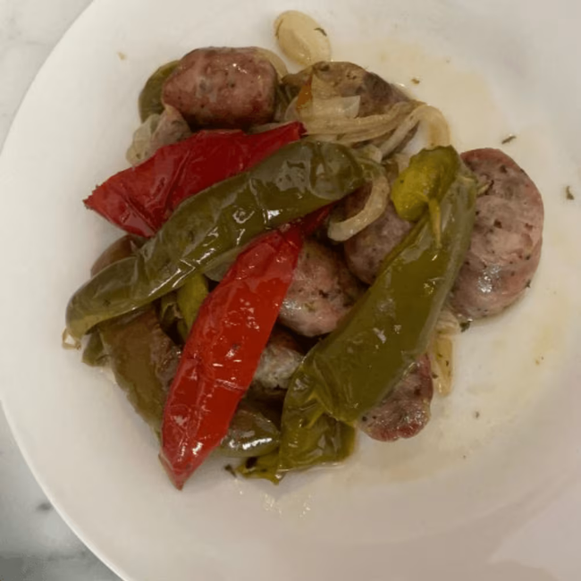 Sausage and Peppers