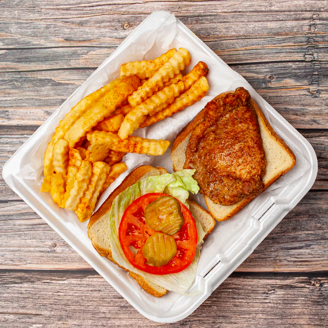 Chop Sandwich Combo (Includes Fries & Drink)