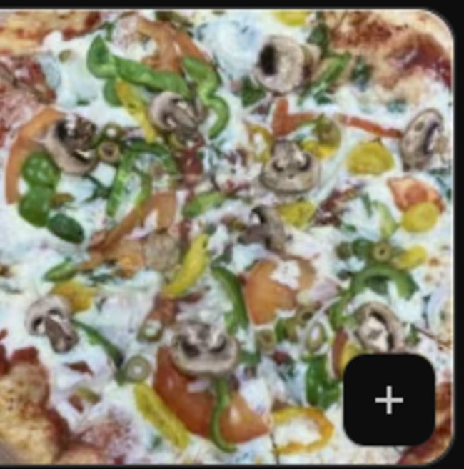 The Vegetarian Pizza (Medium)
