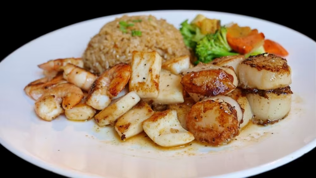 Seafood Delight Hibachi Chef's Special