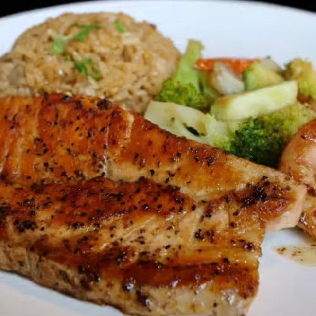 Hibachi Salmon