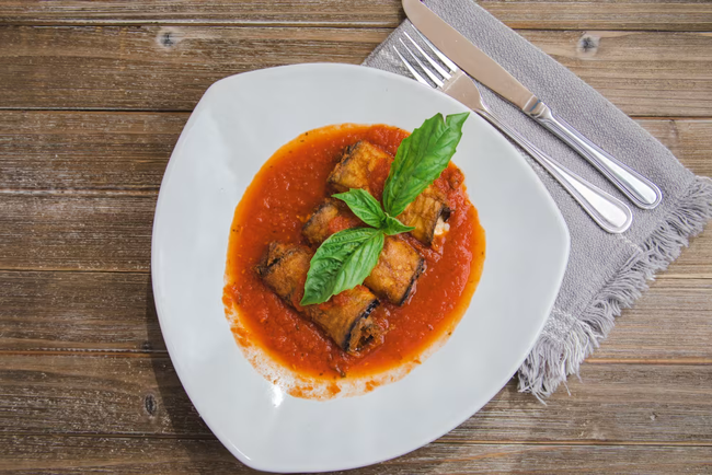 Eggplant Rotolo