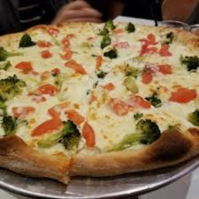 Medium White Pizza