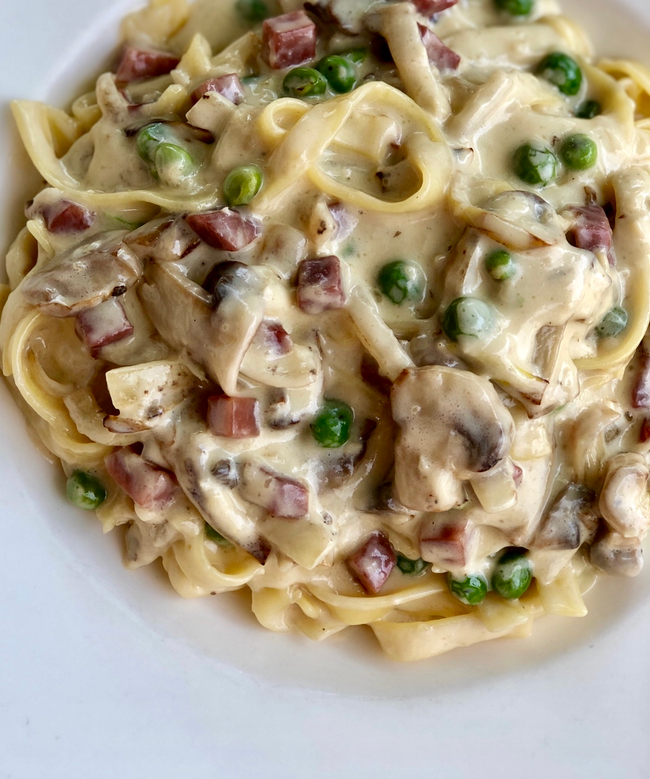 FETTUCCINE BOSCAIOLA