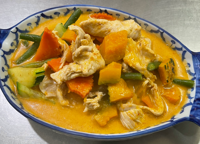 Pumpkin Red Curry Combo