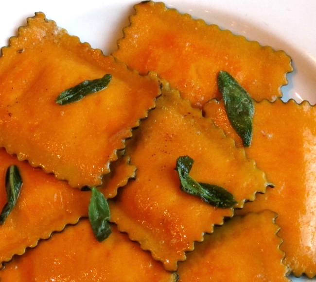 PUMPKIN RAVIOLI