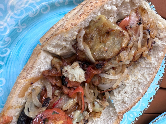 Vegan Mediterranean Wedge - Sandwiches