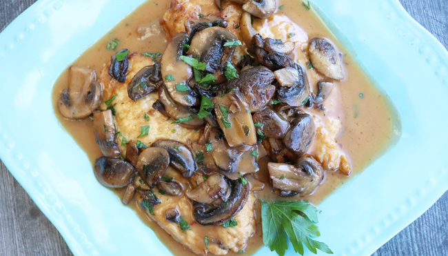 Chicken Marsala - Entree