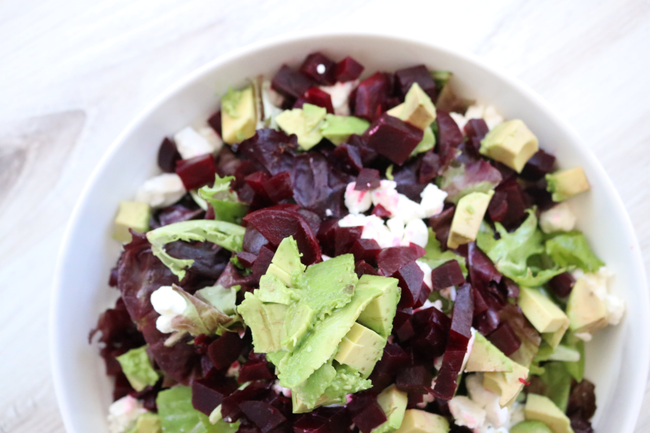 Beet & Goat Cheese Salad