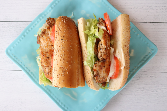 Grilled Chicken Wedge - Sandwiches