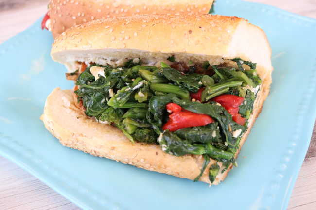 Broccoli Rabe Wedge - Sandwiches