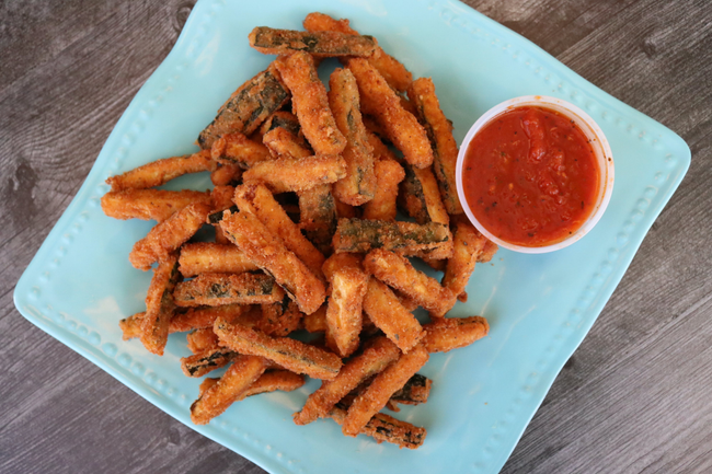 Fried Zucchini Sticks - Appetizers