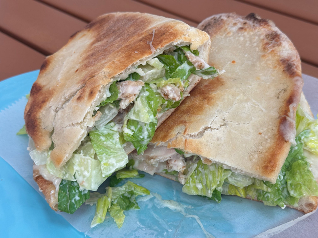 Specialty Chicken Caesar Sandwich - Homemade Dough