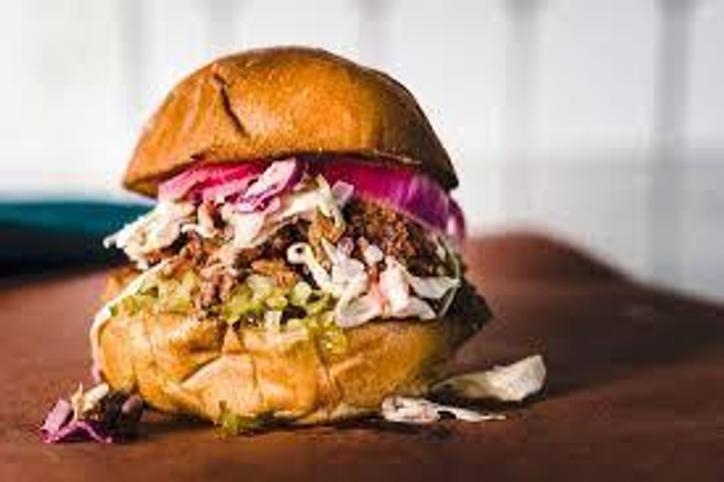 Smoked Beef Brisket Sandwich