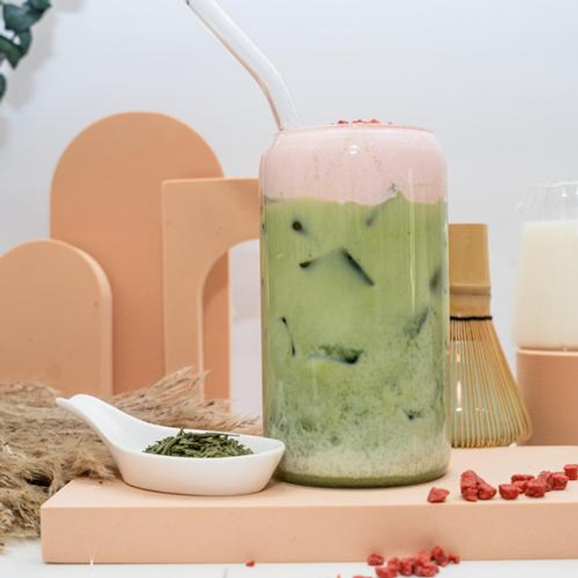 Strawberry Matcha