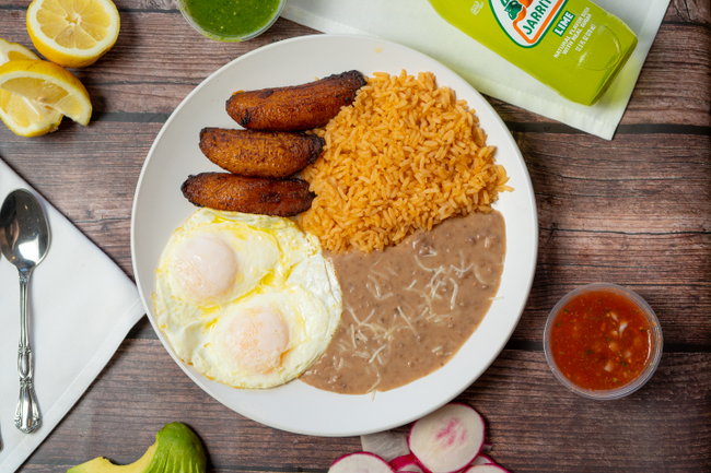 Plantains and Eggs Plate