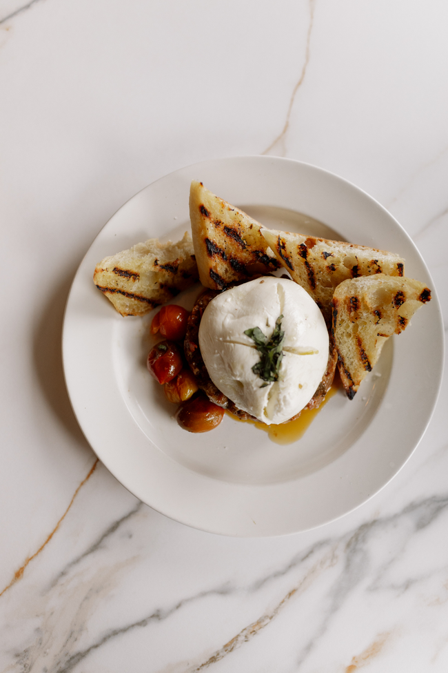 Caponata con Burrata