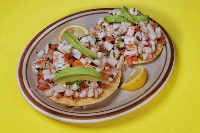 Ceviche Tostadas