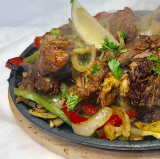 Pork Carnitas Fajitas