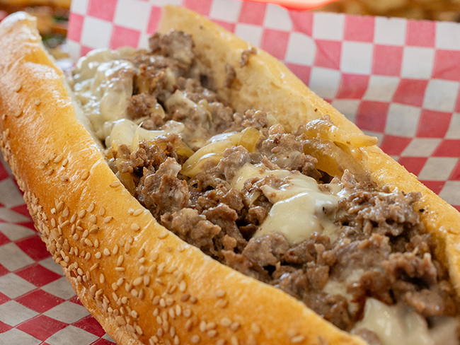 Philly Style Cheese steak "WIT"