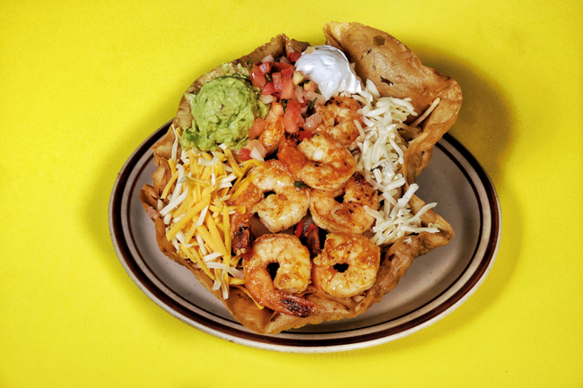 Shrimp Tostada