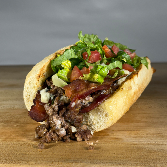 Bacon Blackened Bleu Mo!