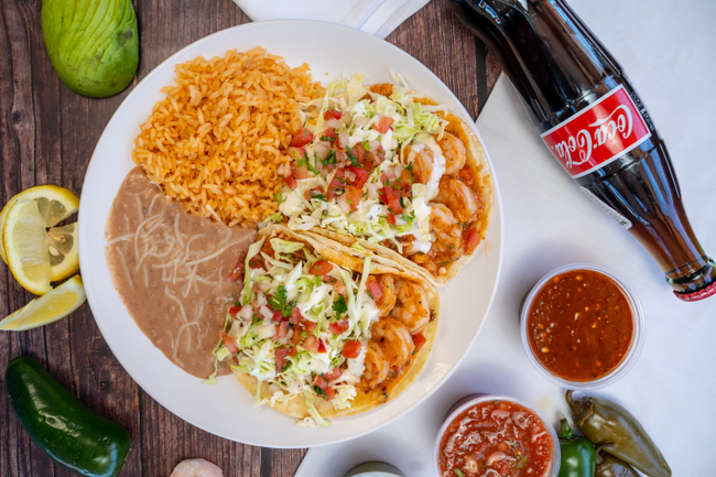 Shrimp Taco Plate
