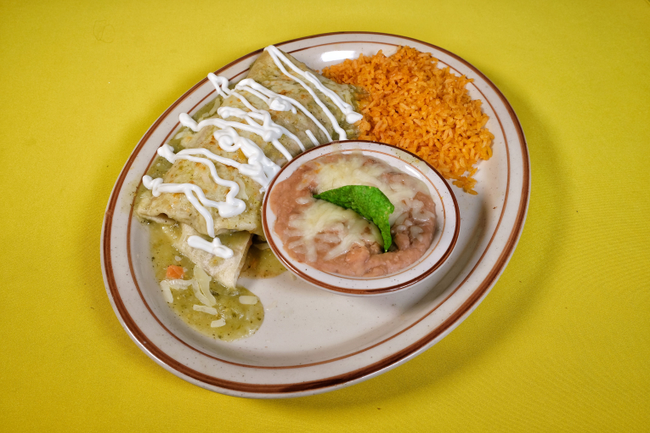 Chili Verde Burrito