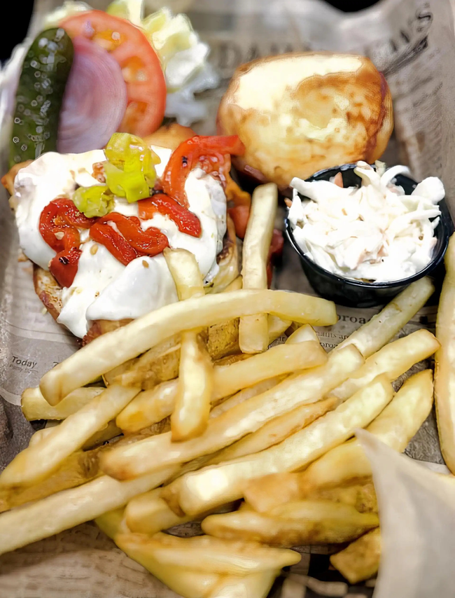 Chicken Schnitzel Sandwich