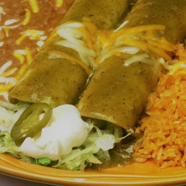 Enchiladas Verde