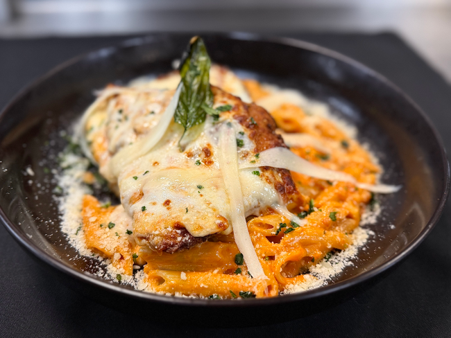 Chicken Ala Vodka Parm
