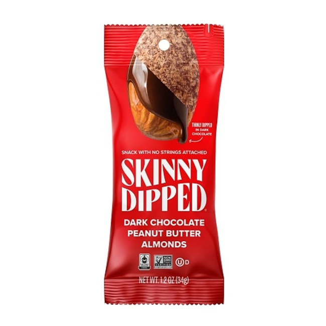 Skinny Dipped Dark Chocolate Peanut Butter Almonds
