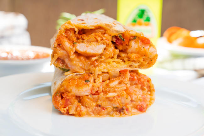 Shrimp Burrito
