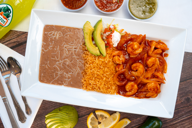 Camarones a la Diabla