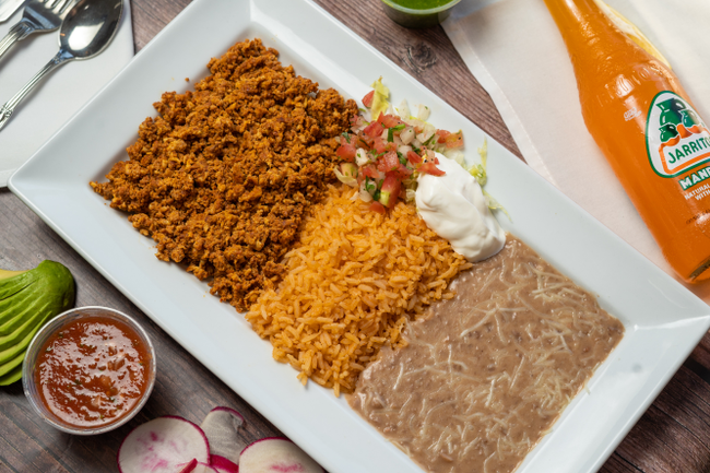 Chorizo and Egg Plate