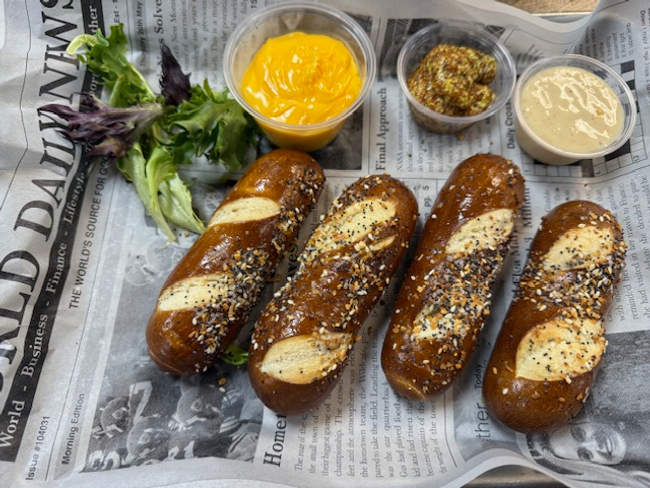 Fresh Baked Pretzel Sticks