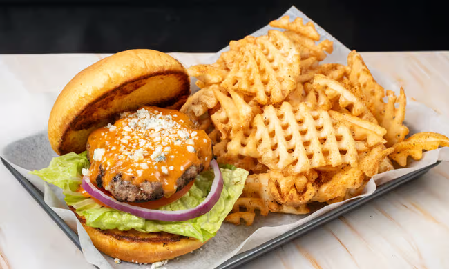 FLAME THROWER BURGER