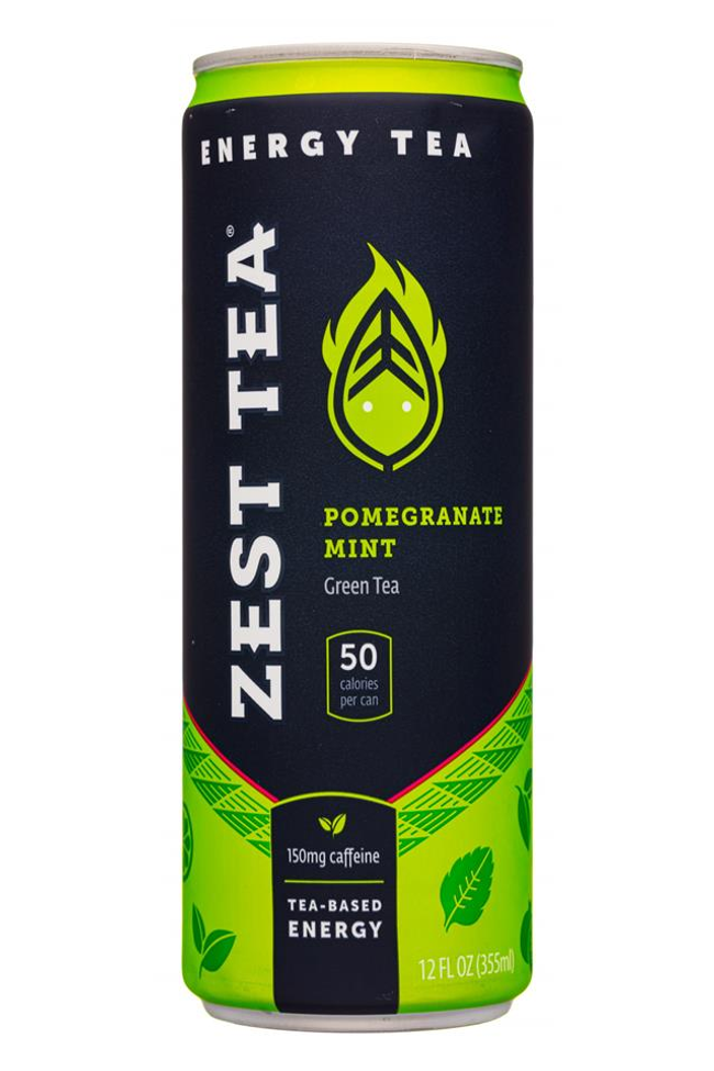 Zest Pomegranate Mint (Sparkling Energy Tea)