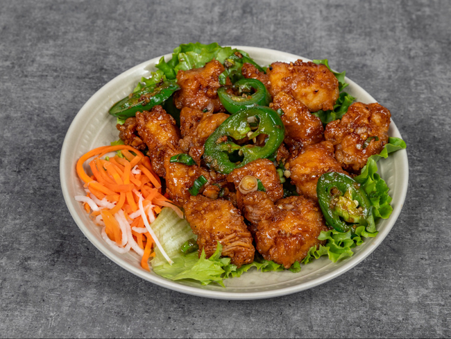 *Spicy Garlic Chicken Appetizer*