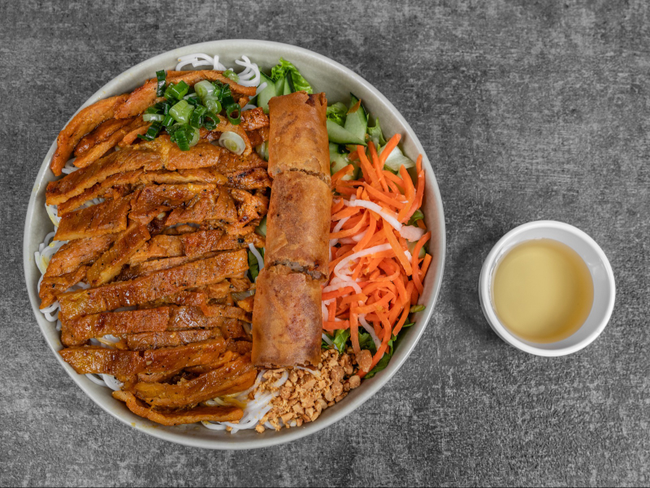 *Grilled Meat + Egg Roll*
