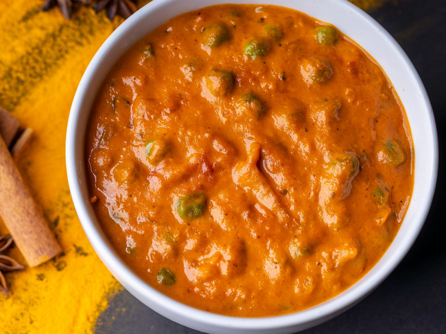 VT1. Mutter Paneer (gf,d)