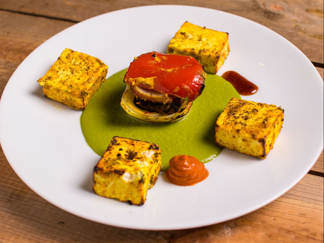 BS7. Paneer & Vegetable Kabob